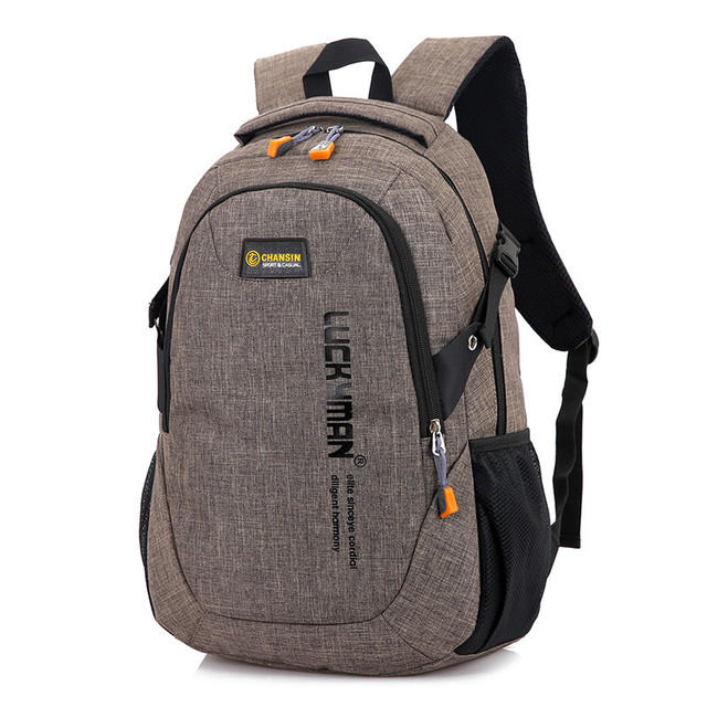 2021 New Fashion Men's Backpack Male Bag Polyester Laptop Backpack Computer Bags High School Student College Students Male Bag