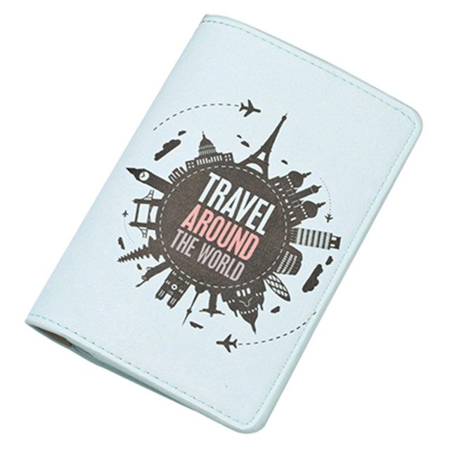 Zoukane New Passport Cover Card Holder Women Men Travel Credit Card Holder Travel ID & Document Passport Holder CH07