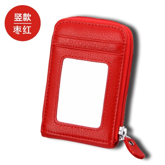 Travel Trip Bank Card Organizer Passport Wallet ID Card Holder Ticket Credit Card Case Zipper