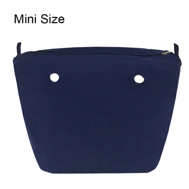 Water Resistant Interior Liner with Zipper Pocket, New Classic Waterproof Accessory for Obag O Bag, Silicone Accessory