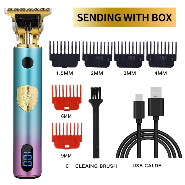 Feel Good Haircut Machine For Beard Mirror Hair Clipper Hairdresser Original T9 Machine Professional Man Comb Personal Care Home