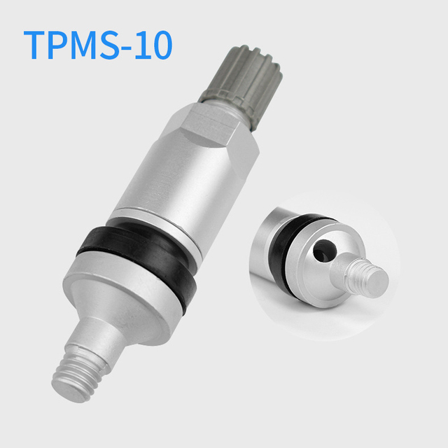 4pcs TPMS Tire Pressure Sensor Valve Metal Rubber Valves All Cars for Mercedes Audi Land Rover Volkswagen Patrol Buick Ford