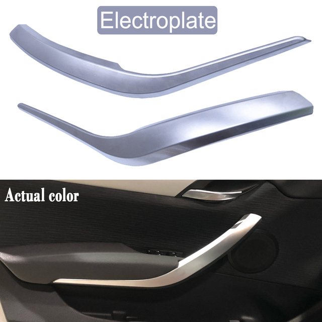 Left Right Side Car Interior Door Panel Pull Handle Cover Trim Auto Interior Door Handles Covers For BMW X1 E84 2010-2016