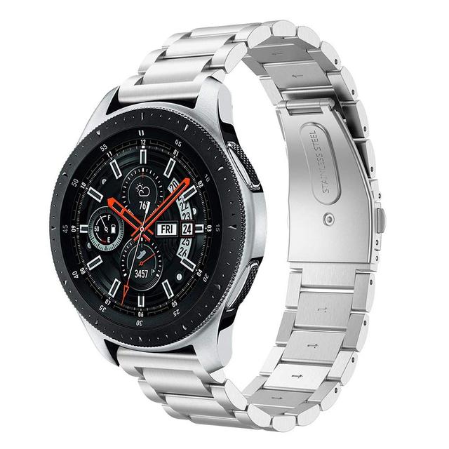 22mm Metal Strap for Samsung Galaxy Watch 3 45mm/Huawei Watch 3 GT3/Amazfit GTR Stainless Steel Strap for 20mm Galaxy Watch 4