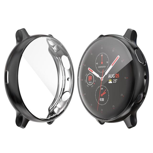 Silicone Case For Galaxy Watch Active Watch Accessories Protective 2 1 Full Cover Case For Samsung Galaxy Watch 1 2 44mm 40mmmm