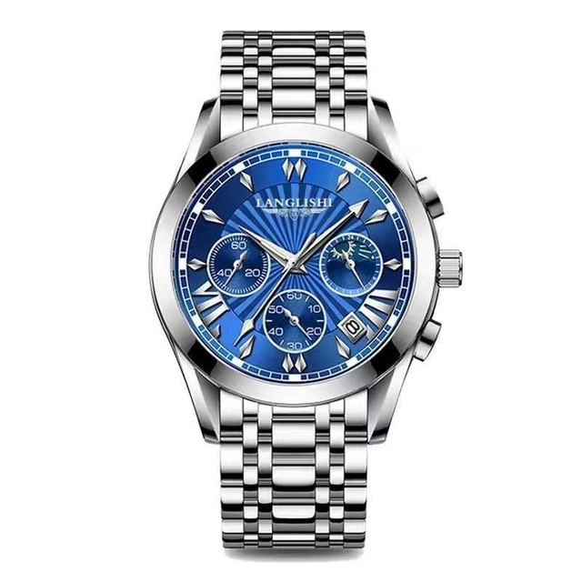 POEDAGAR Men's Watch Luxury Brand Sport Watch Men Full Steel Watches Male Wrist Watch Male Watch Male Clock