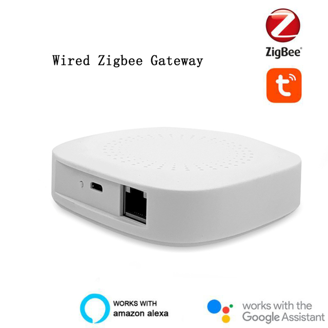 ZigBee 3.0 Smart Temperature Humidity Sensor Environment Detector System Work with Alexa Google Smart Home Life Tuya Gateway Hub