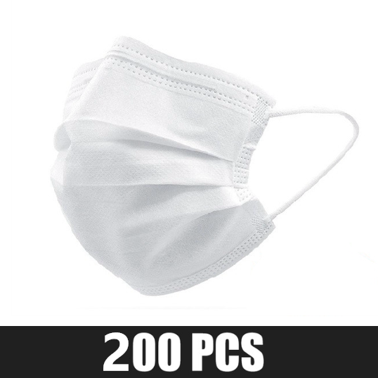 Disposable protective mask 3 ply non woven fabric dust cloth