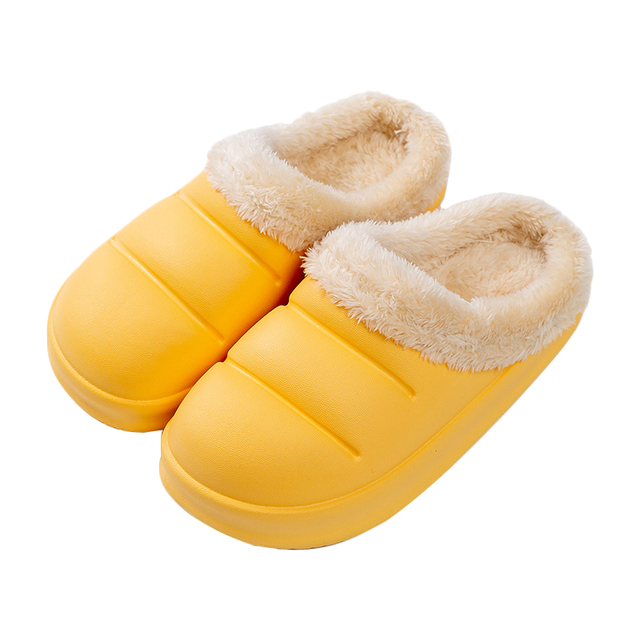 Men and women winter slippers fur slippers passionate and comfortable garden clogs mules slippers home cotton shoes couple indoor slippers