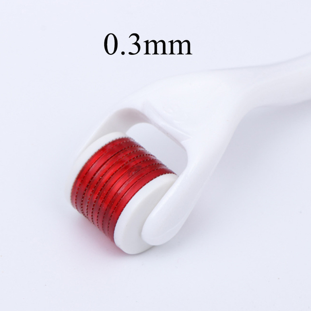 540 derma roller micro needles 0.2/0.25/0.3mm length titanium dermoroller microneedle roller for face skin care body treatment