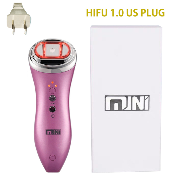 NEW Mini HIFU Machine 1.0/2.0 Skin Care RF Radio Frequency EMS Therapy Rejuvenation for Skin Tightening Lifting Sagging Wrinkles