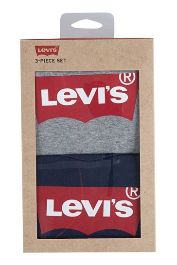 طقم من قطعتين رمادي بجناح الخفاش من Levi's®</br>