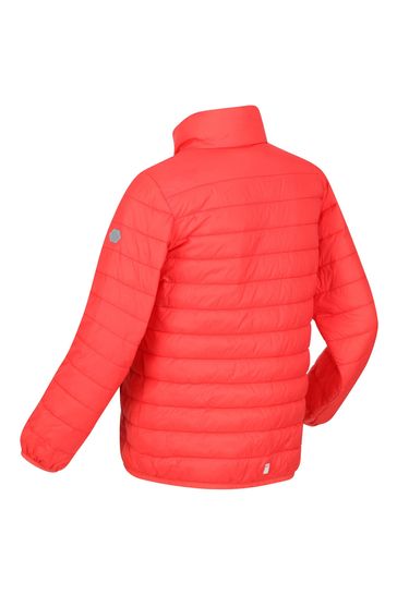 Regatta Junior Orange Hillpack Packaway Baffle Jacket