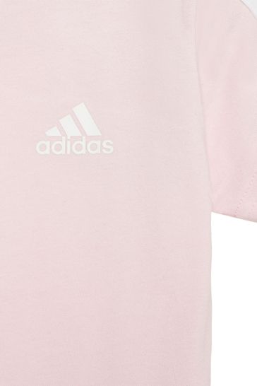 adidas Infant Pink Essentials Set