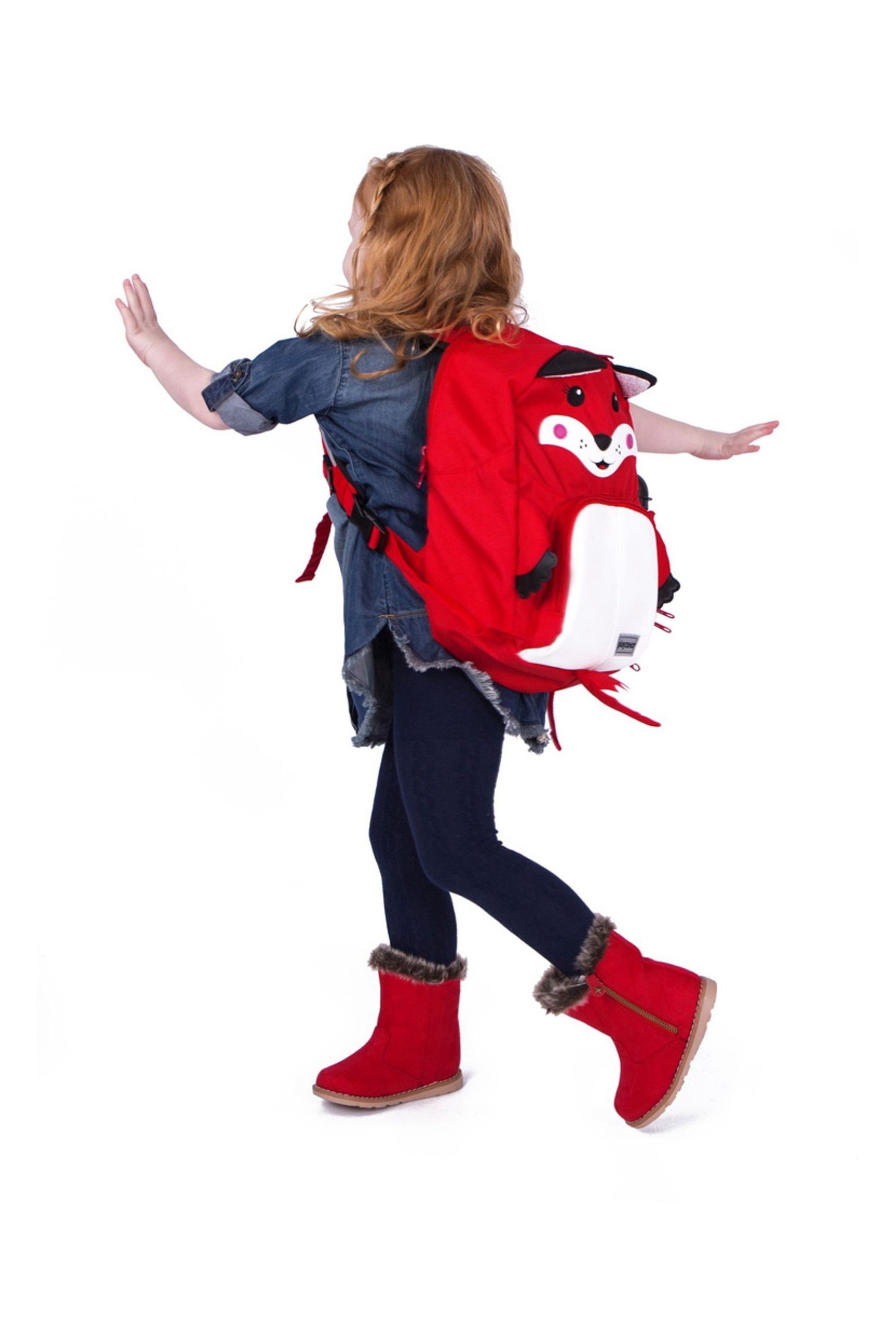 Playzeez Amber Red The Fox Backpack