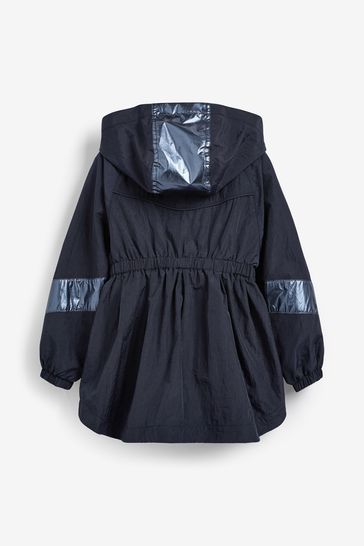 Baker by Ted Baker Navy Rain Mac Jacket