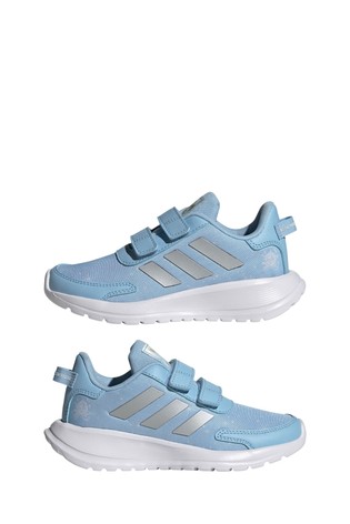 adidas Blue Frozen Tensaur Run Junior Trainers