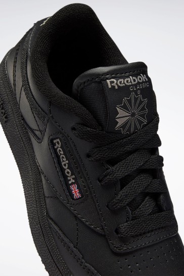 Reebok Club C Pre-School Black Trainers