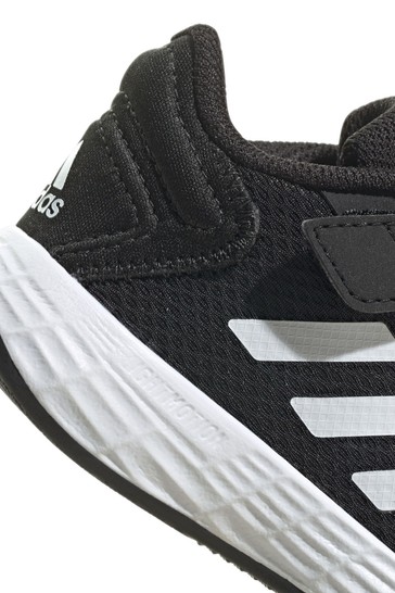 adidas Black Duramo 10 Infant  Strap Trainers