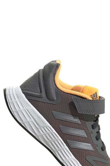 adidas Khaki Green Duramo 10 Youth & Junior Strap Trainers