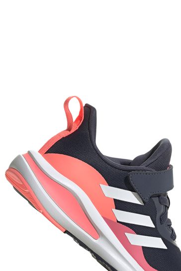 adidas Black FortaRun Youth & Junior Strap Trainers