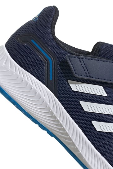 حذاء رياضي أزرق كحلي RunFalcon للشباب والناشئين من Adidas