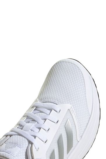 adidas White Galaxy 5 Trainers