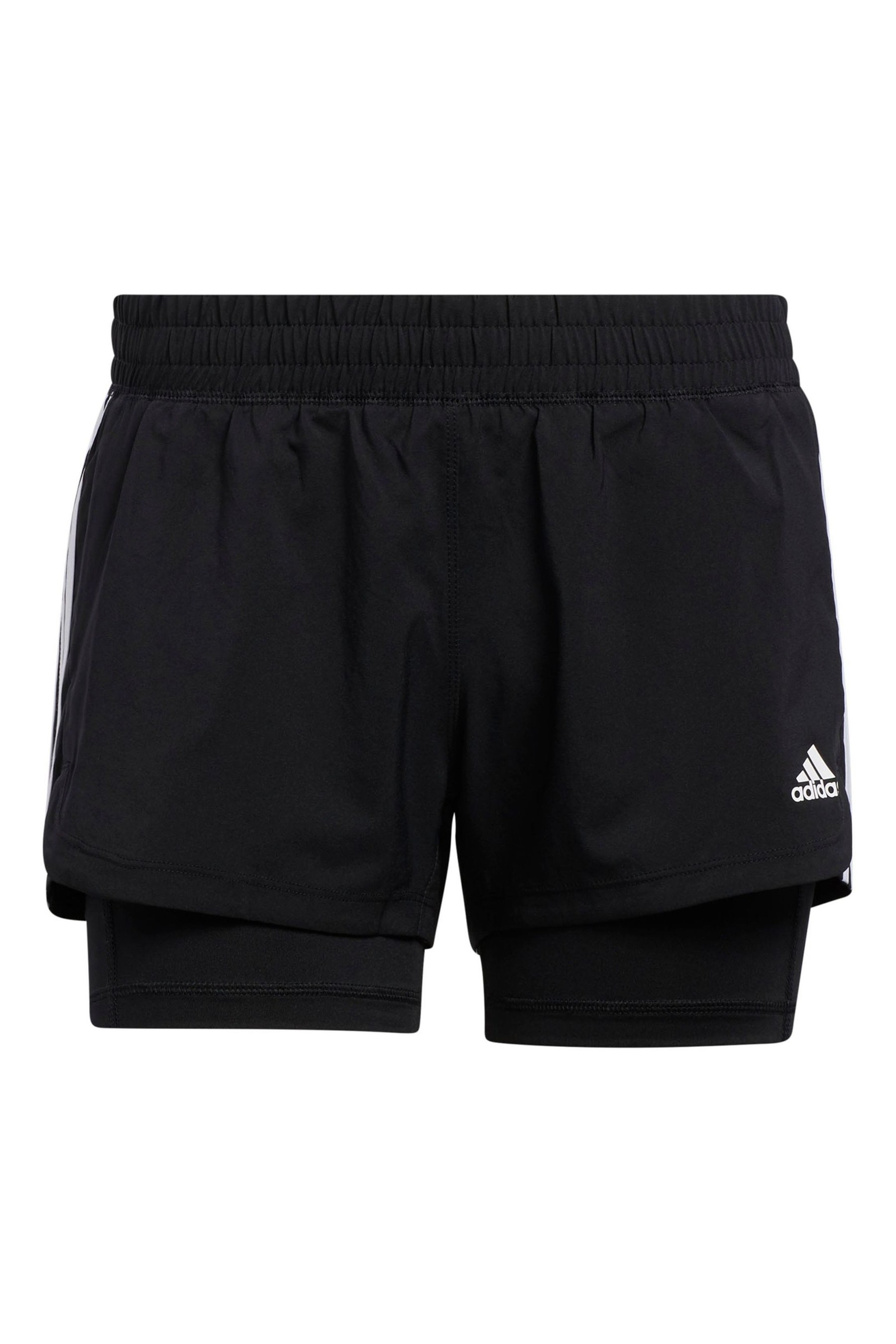 adidas Pacer 3 Stripe 2 In 1 Shorts