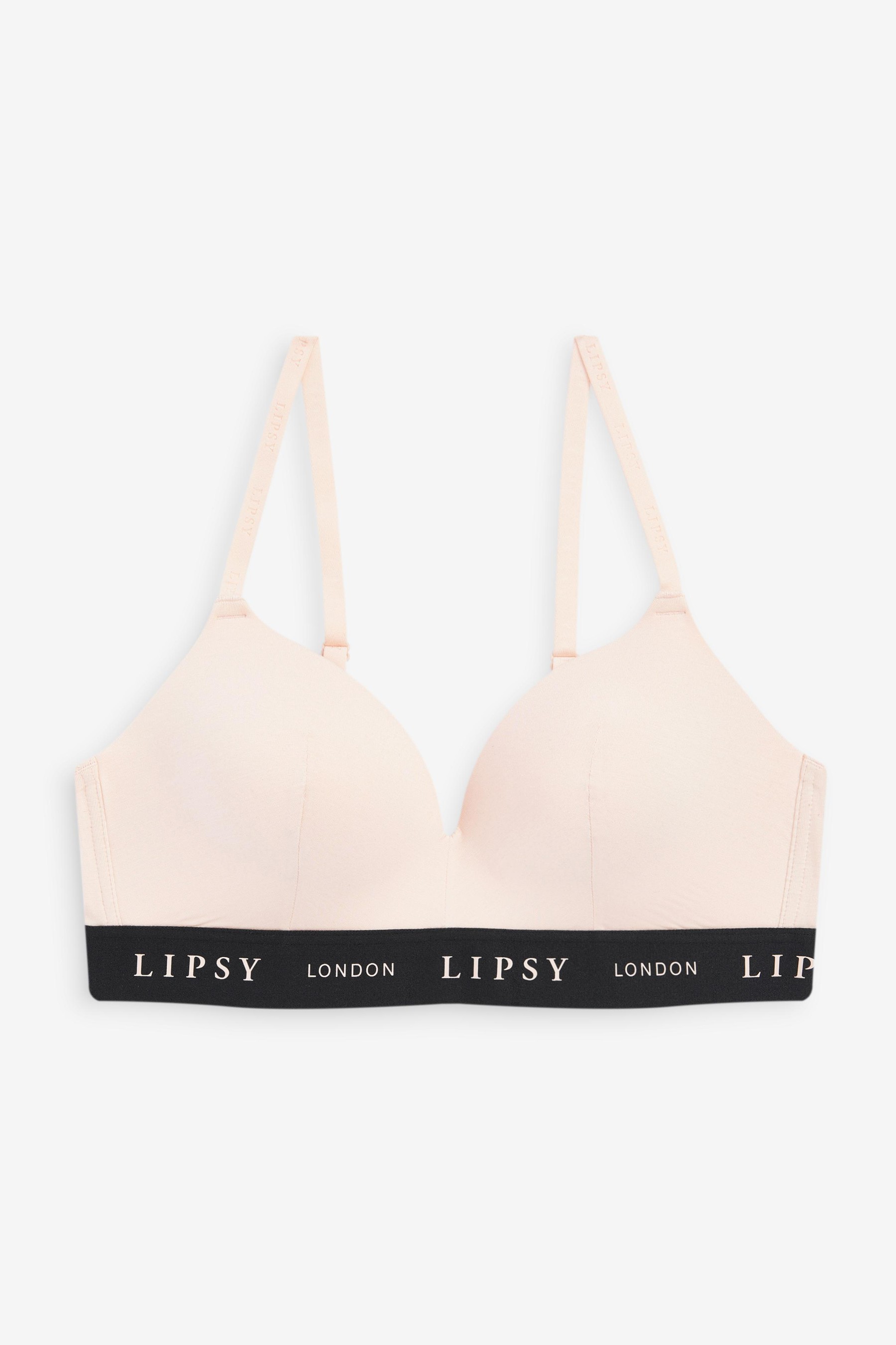 Lipsy Push Up Plunge Bras Two Pack