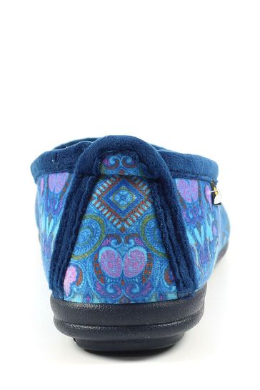 Lunar Blue Meribel Pump Slippers