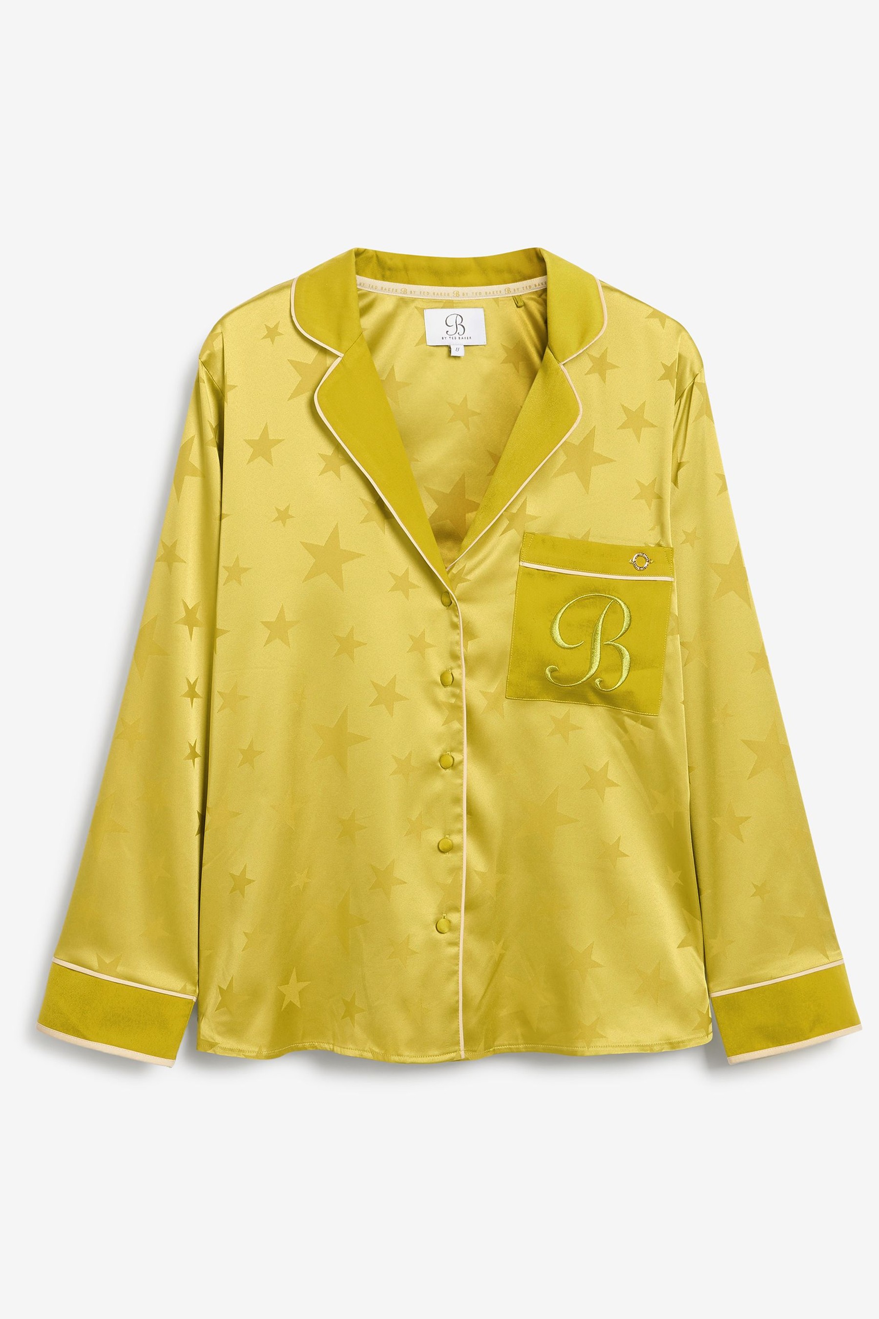 B by Ted Baker Satin Jacquard Button Through Pyjamas