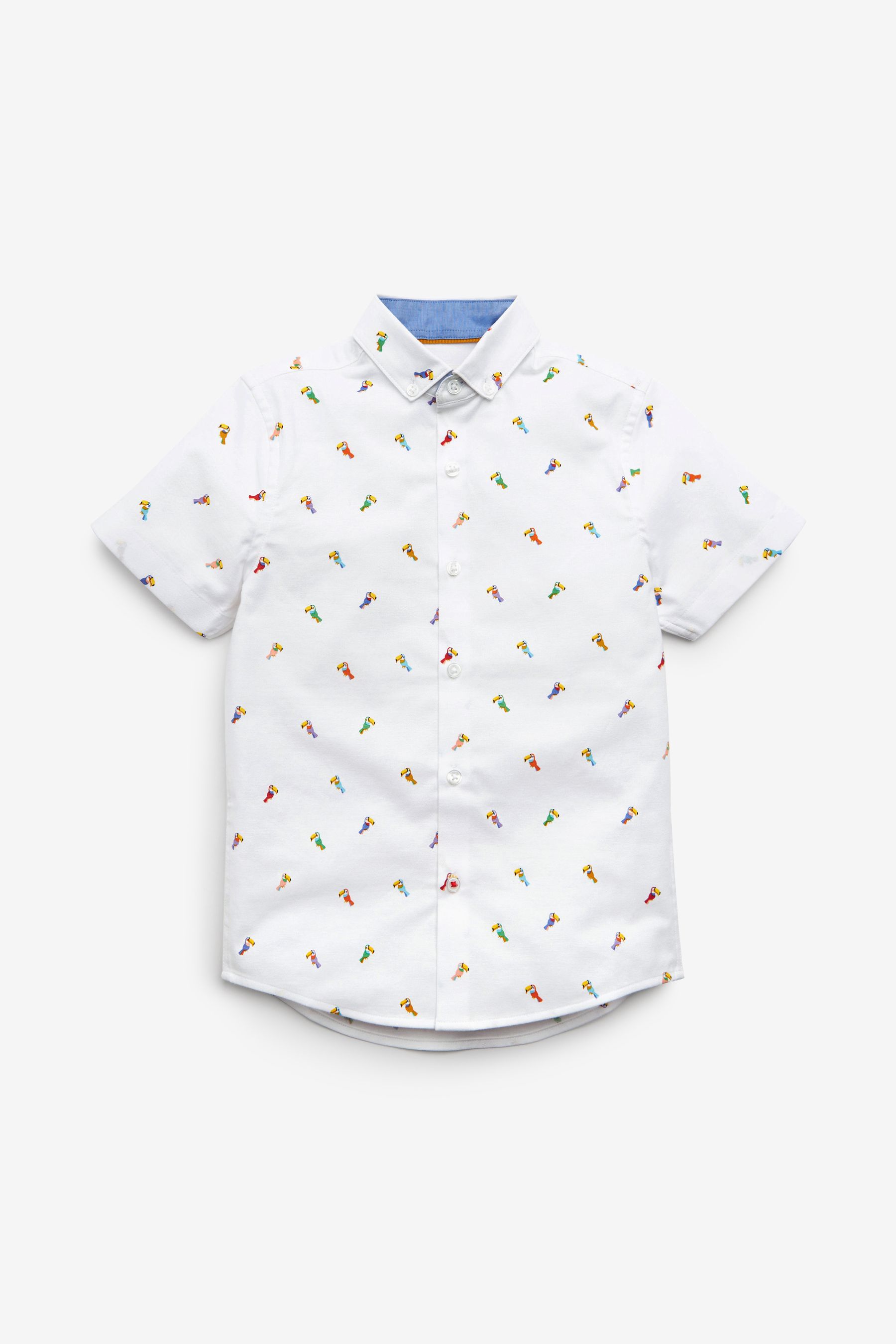 Oxford Shirt (3-16yrs) Short Sleeve