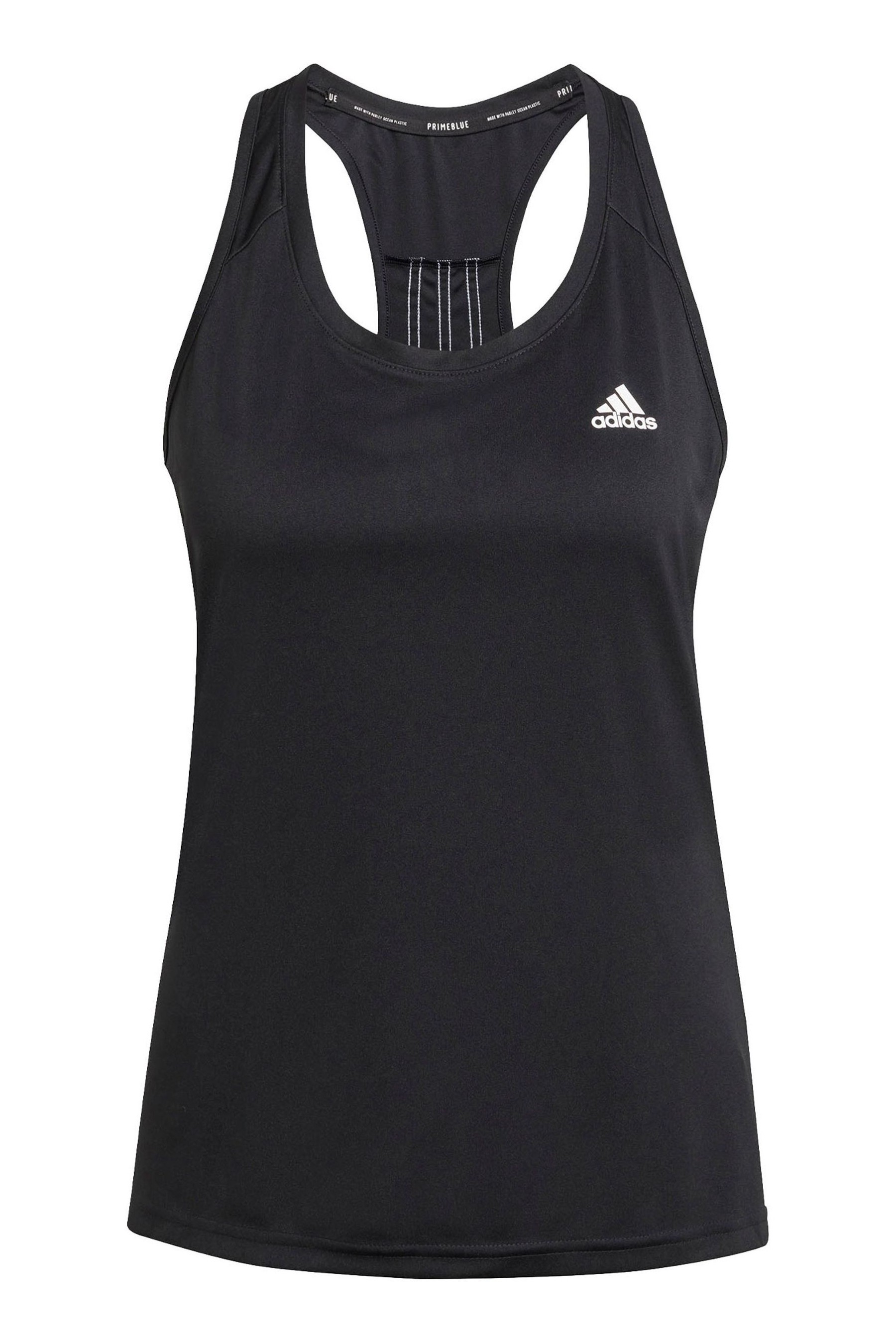 adidas D2M 3 Stripe Vest