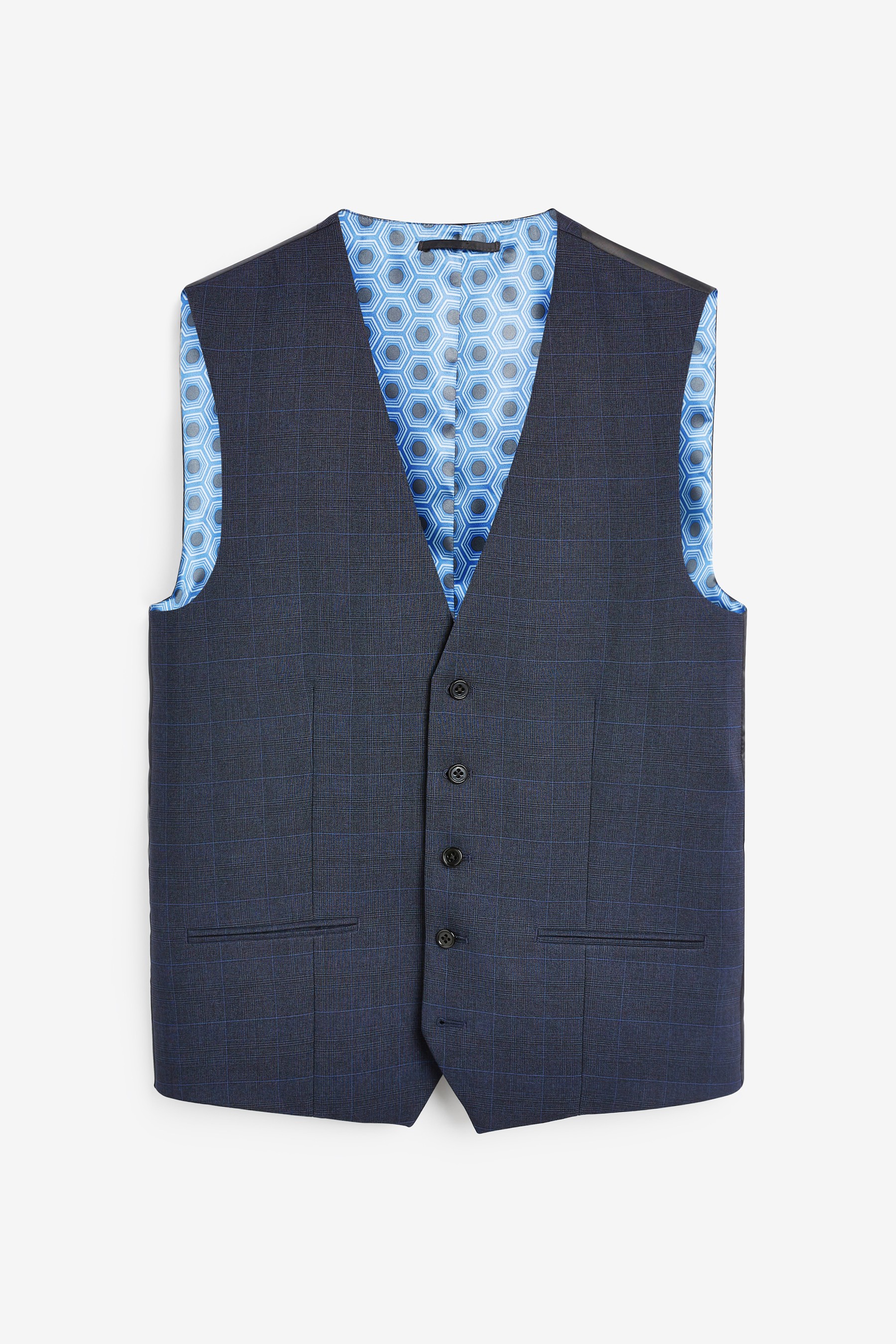 Check Suit: Waistcoat