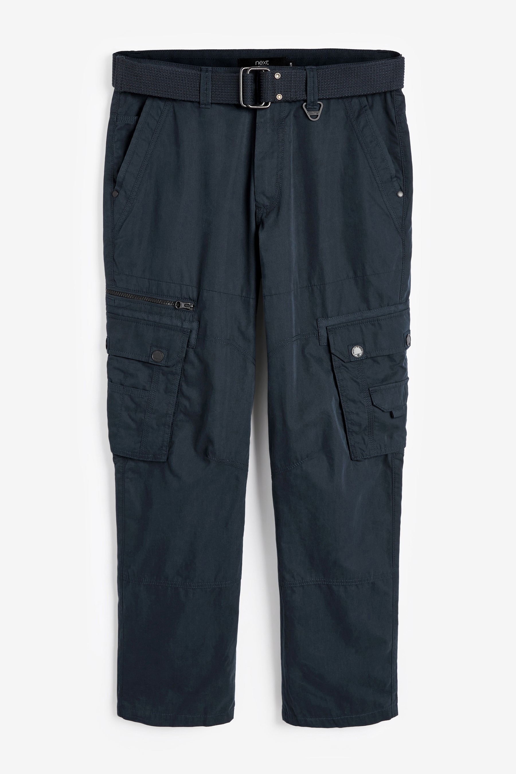 Belted Tech Cargo Trousers