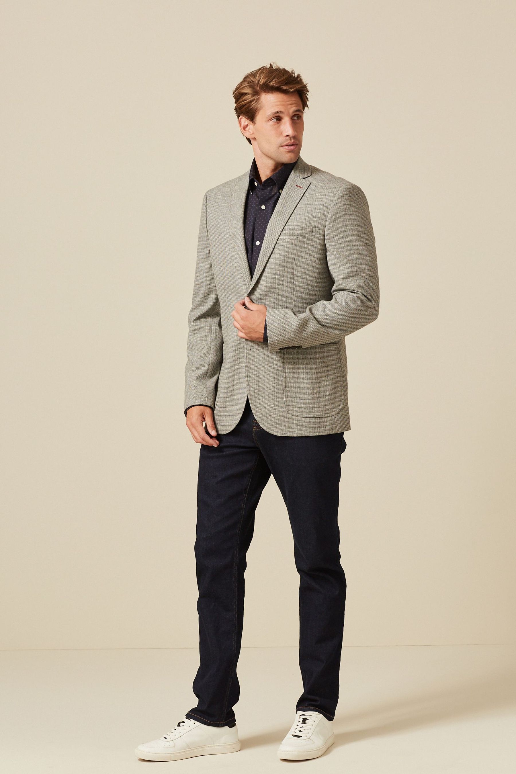 Textured Blazer