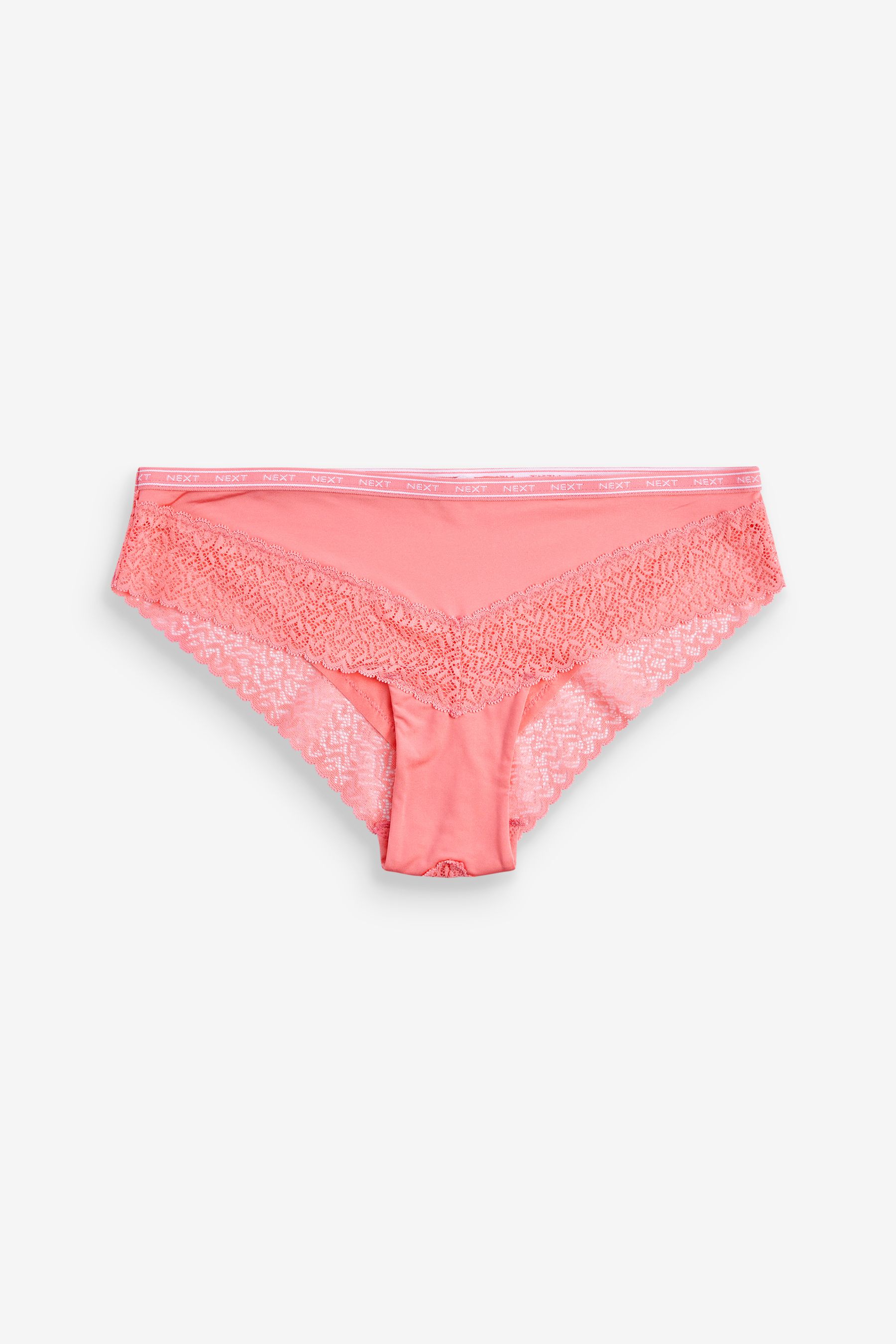 Logo Mesh Knickers 2 Pack Brazilian