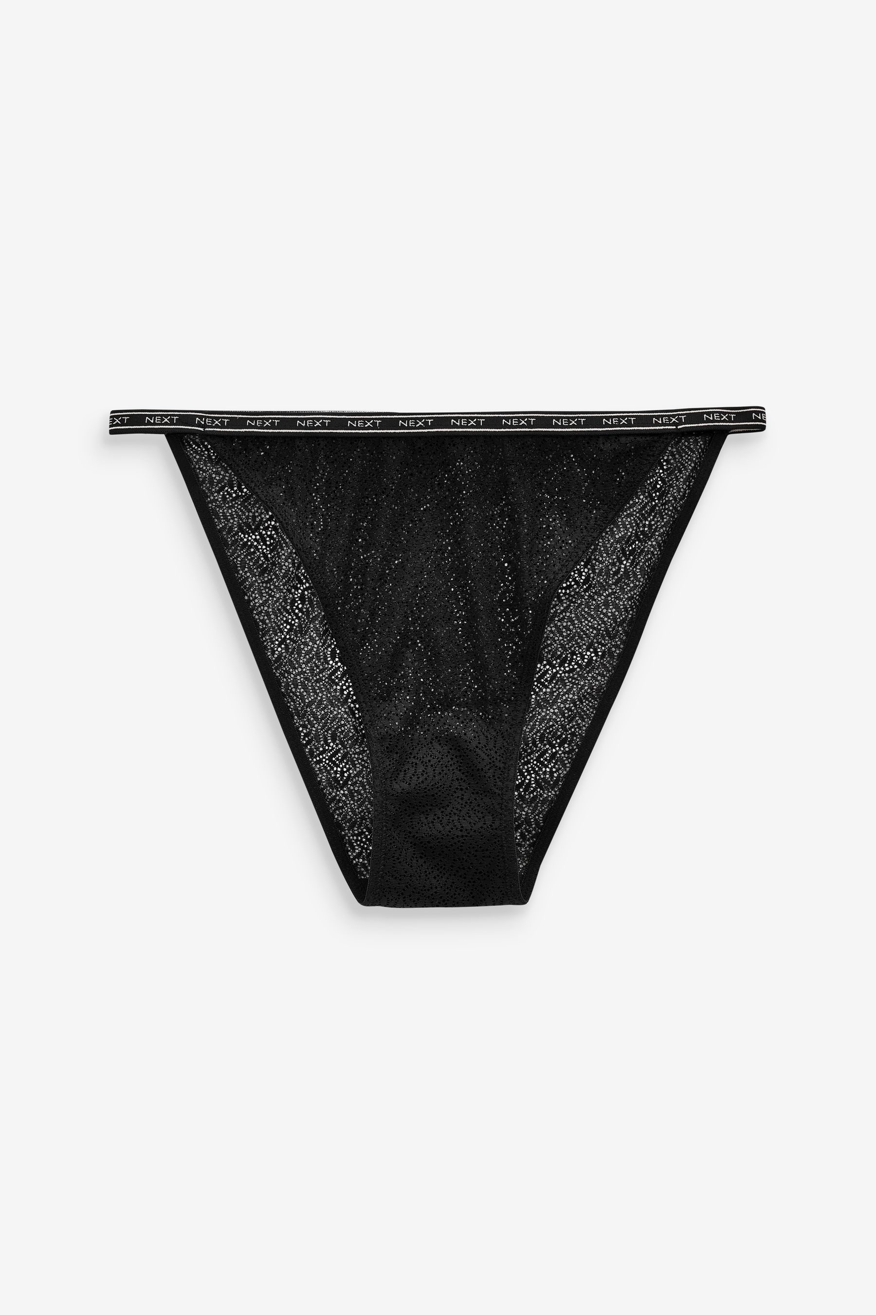 Logo Mesh Knickers 2 Pack Tanga