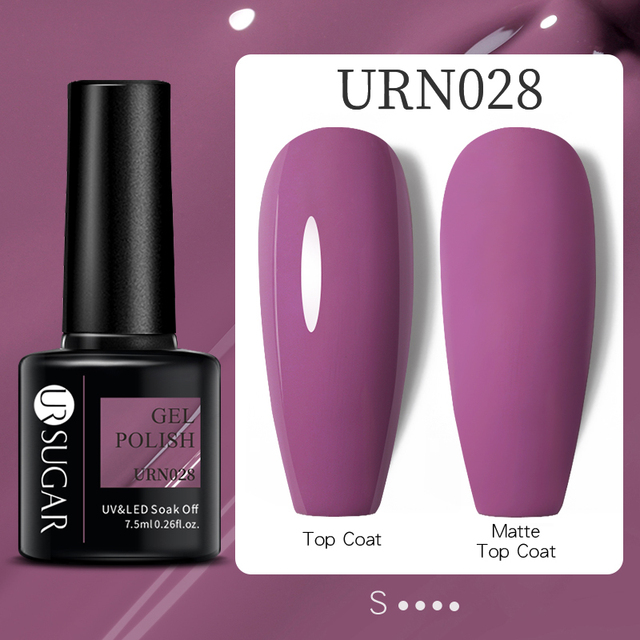 ur sugar 7.5ml luminous gel nail polish glow in the dark color semi permanent soak off uv varnish gel fluorescent nails art