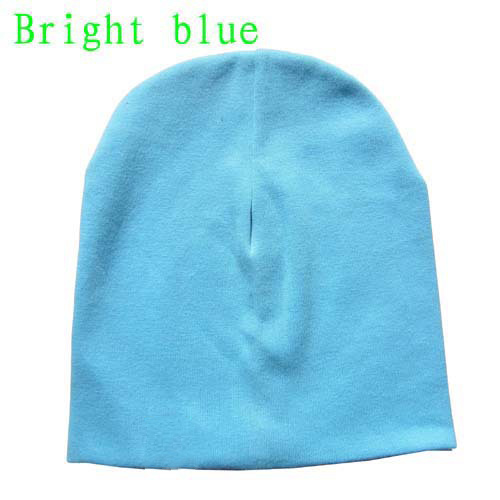 Baby Cotton Hip Hop Hat 6 Months 3 Years Old Baby Urban Dance Cap Solid Color Winter Warm Hat