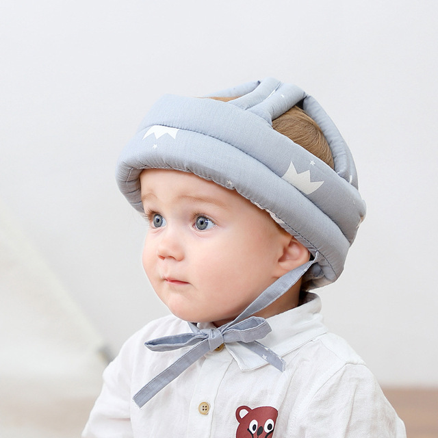 Baby Safety Helmet Head Protection Cap Baby Anti-fall Pad Children Learn To Walk Crash Cap Adjustable Protective Hats