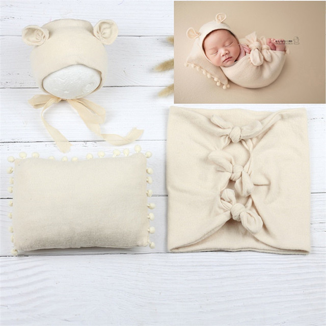 Baby Photography Props Newborn Photography Blanket Baby Photo Wrap Swaddling Photo Studio Shoot Accessories