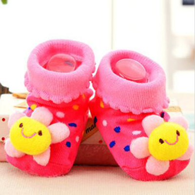 Baby Socks Newborn Cartoon Animal Floor Socks Anti Slip Kids Cotton Shoes Boots Autumn Winter Socks for Children Boy Girls Socks