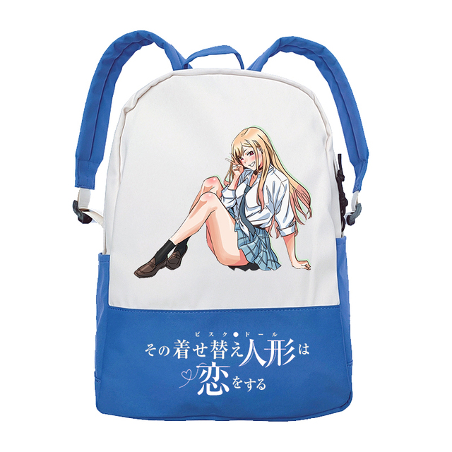 Anime Manga My Sweetheart Dress Students Backpack Large Capacity School Bag Shoulder Bags High Quality For Boys Girls