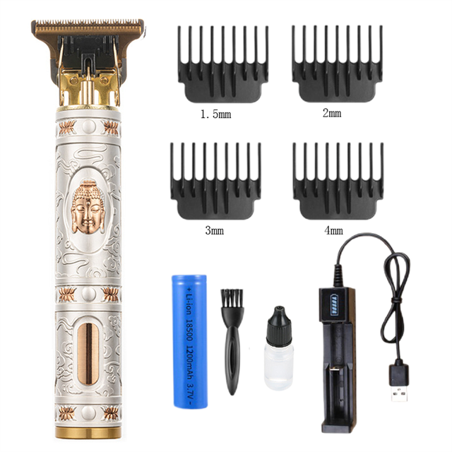 All-metal vintage T9 machine women's hair clipper hairdressing professional haircut machine 0mm nose and ear trimmer finish man