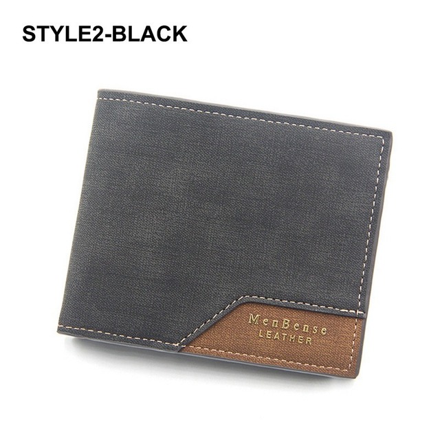 Luxury Fashion Men Leather Wallet Slim Coin Purse Business Foldable Wallet Man Card Holder Pocket Clutch Male Bags Tote Bag