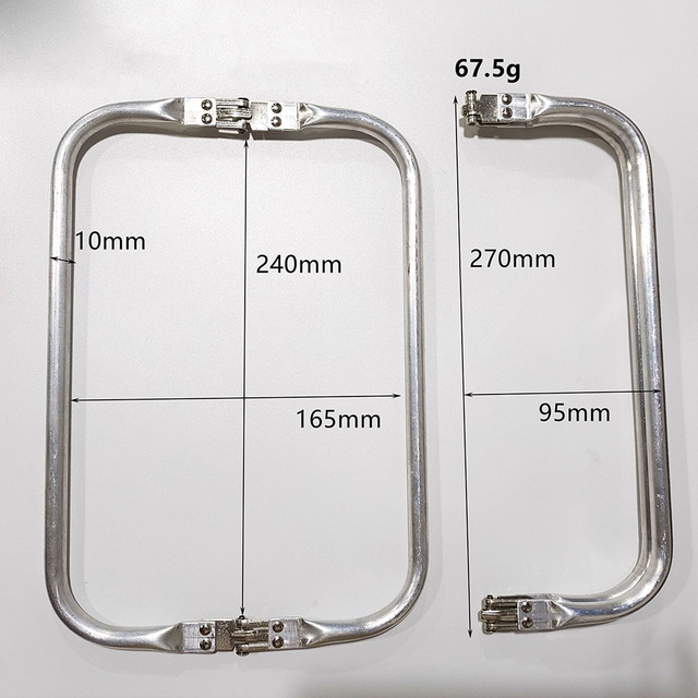 5pcs 13cm 19cm 16cm 20cm 22cm 24cm 25cm 30cm Doctor Metal Purse Frame Handle Frame for Handbag DIY Sewing 0128