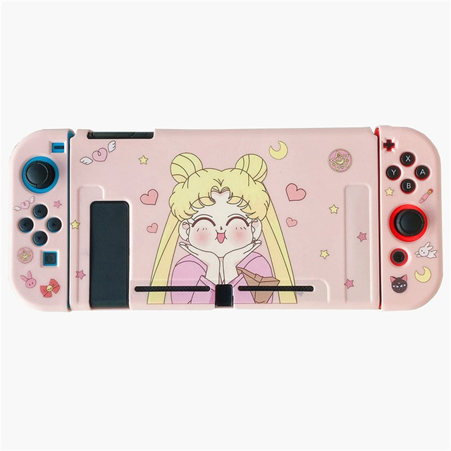 Sailor Moon Nintendo Switch Split Game Console Shell Protection Soft Cover NS Palm Game Color Shell Storage Bag