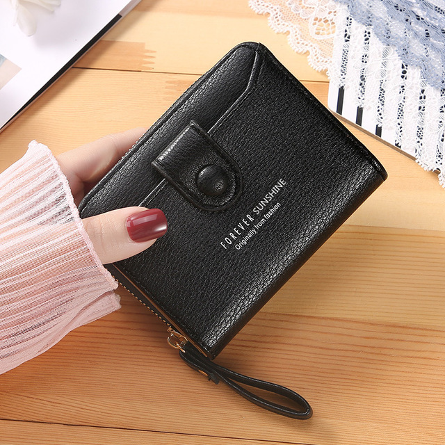 Wallet Women 2022 Lady Short Wallets Clutch Bag Money Small Purses Fold Leather Female Coin Purse Card Holder Carteira Feminina