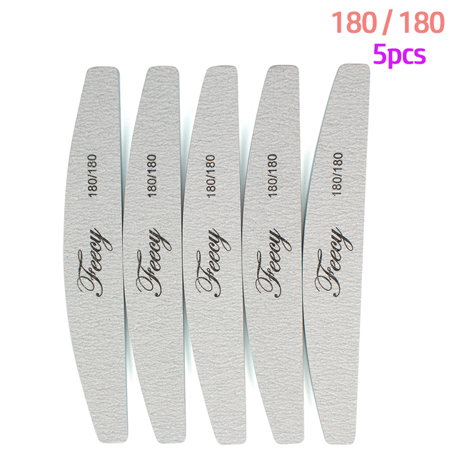 Nail File Buffer Double Side Of Nail File Buffer 100/180 Trimmer Lime Buffer In Nail Art Ongle Nail Art Tool